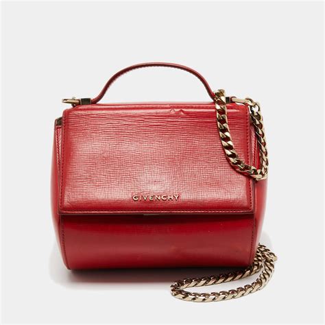 givenchy 3608117 vestiaire|Leather handbag Givenchy Red in Leather .